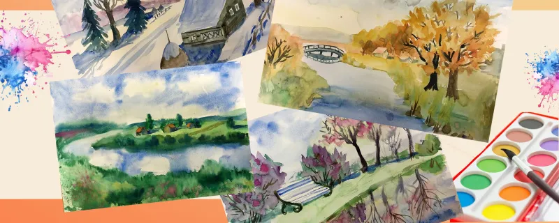 Абонемент «Пейзажная живопись: времена года»